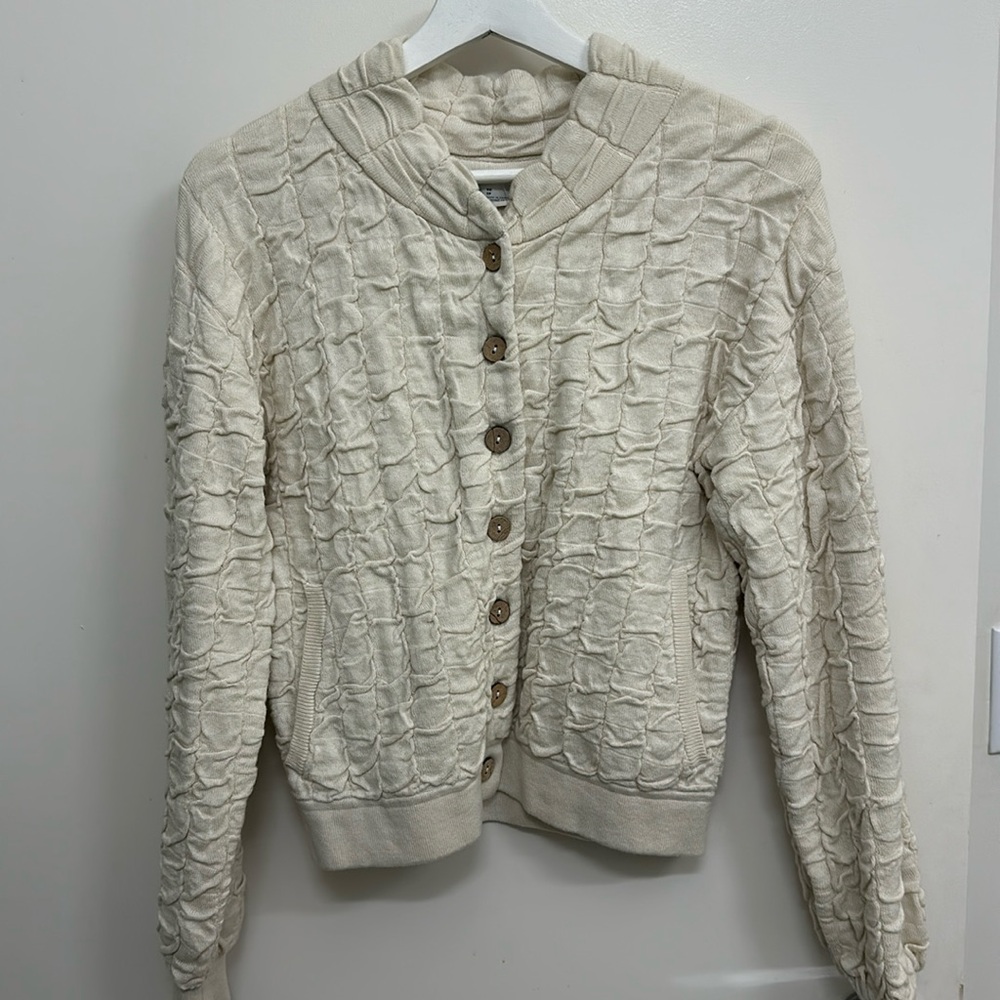 Free people soft textured cardigan